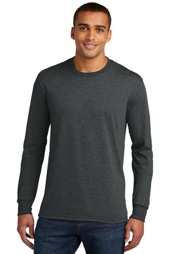 Custom Printed District Perfect Tri Long Sleeve Tee - DM132