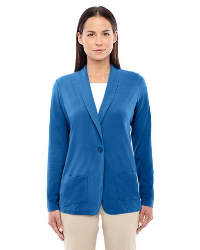 Custom Embroidered Devon & Jones Ladies' Perfect Fit Shawl Collar Cardigan - DP462W