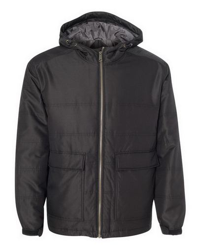Custom Embroidered  DRI DUCK Trooper Tuff Tech Therma Puff Hooded Jacket - 5336 