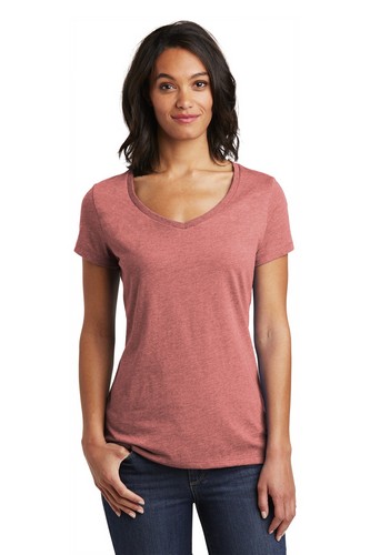 Custom Printed District Women's Very Important Tee V-Neck - DT6503