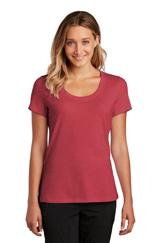 Custom Printed District Women's Flex Scoop Neck Tee - DT7501
