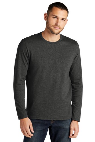 Custom Printed District Re-Tee Long Sleeve DT8003 With Imprint