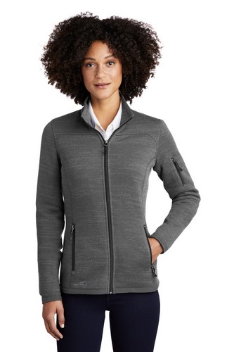 Custom Embroidered Eddie Bauer Ladies Sweater Fleece Full-Zip - EB251 