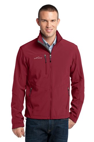 Custom Embroidered Eddie Bauer Soft Shell Jacket - EB530