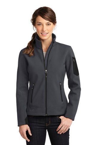 Custom Embroidered Eddie Bauer Ladies Rugged Ripstop Soft Shell Jacket - EB535