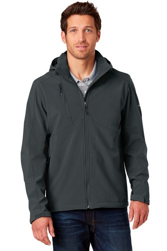 Custom Embroidered Eddie Bauer Hooded Soft Shell Parka - EB536