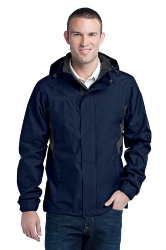 Custom Embroidered Eddie Bauer Rain Jacket - EB550