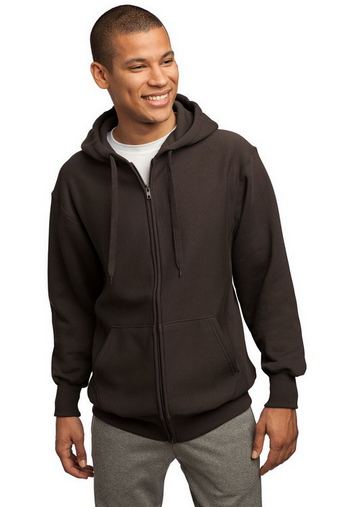 Custom Logo Super Heavyweight Full-Zip Hooded Sweatshirt - Sport-Tek - F282