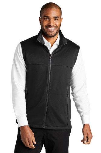 Custom Printed Port Authority Collective Smooth Fleece Vest F906 With Imprint
