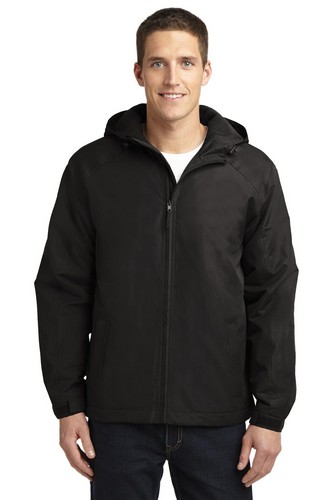 Custom Embroidered Port Authority Hooded Charger Jacket -J327