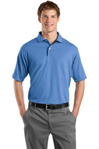 Custom Logo Dri-Mesh Polo Shirt with Tipped Collar and Piping Sport-Tek K467 Embroidered