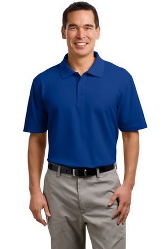 Custom Logo Stain Resistant Polo Shirt Port Authority K510 Embroidered