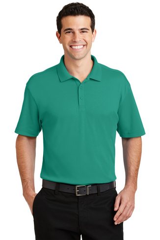 Custom Embroidered Port Authority Silk Touch Interlock Performance Polo - K5200