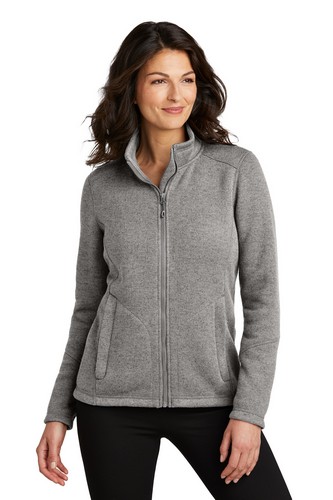  Port Authority Women's Arc Sweater Fleece Jacket L428 