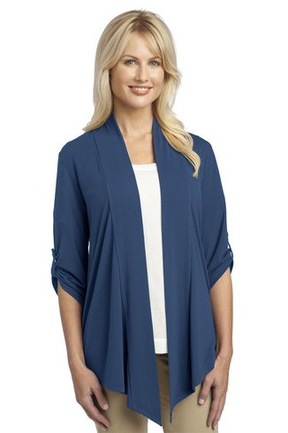 Custom Embroidered Port Authority Ladies Concept Shrug - L543
