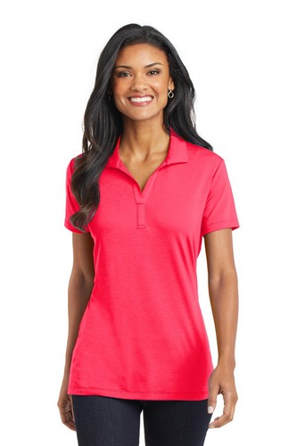 Custom Logo Port Authority Ladies Cotton Touch Performance Polo - L568 With embroidery