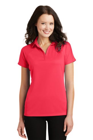 Custom Embroidered Port Authority Ladies Crossover Raglan Polo - L575 