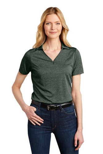 Custom Logo Port Authority Ladies Shadow Stripe Polo - LK585