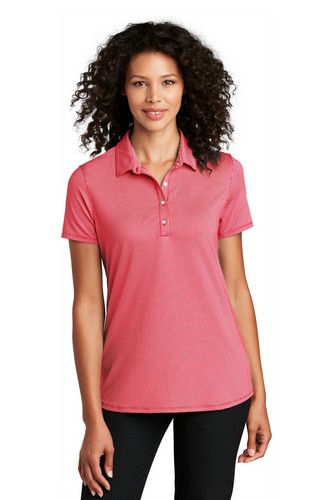 Custom Embroidered Port Authority Ladies Gingham Polo - LK646 