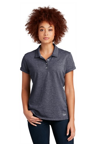 Custom Embroidered New Era Ladies Slub Twist Polo - LNEA301