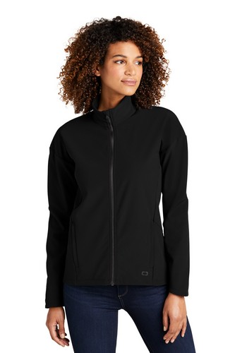 Custom Printed OGIO Ladies Commuter Full-Zip Soft Shell LOG755 With Imprint