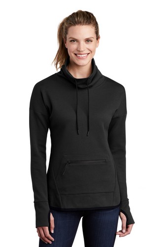 Custom Printed Sport-Tek Ladies Triumph Cowl Neck Pullover - LST280 
