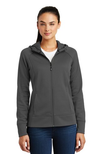 Custom Embroidered Sport-Tek Ladies Rival Tech Fleece Full-Zip Hooded Jacket - LST295
