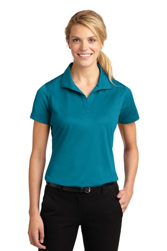 Custom Logo Ladies Micropique Sport Wick Polo LST650 Embroidered