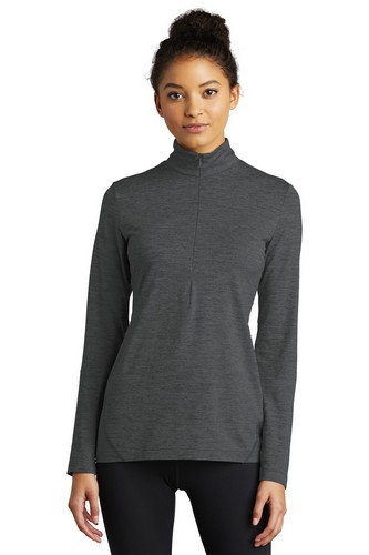 Custom Logo Sport-Tek Ladies Exchange 1.5 Long Sleeve 1/2-Zip - LST711