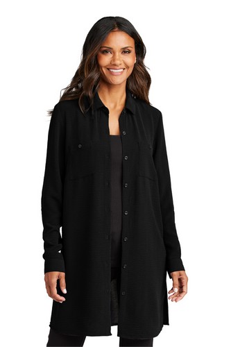 Port Authority Women's Textured Crepe Long Tunic LW715