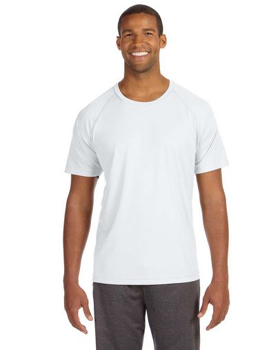  Unisex Performance Short-Sleeve Raglan T-Shirt 