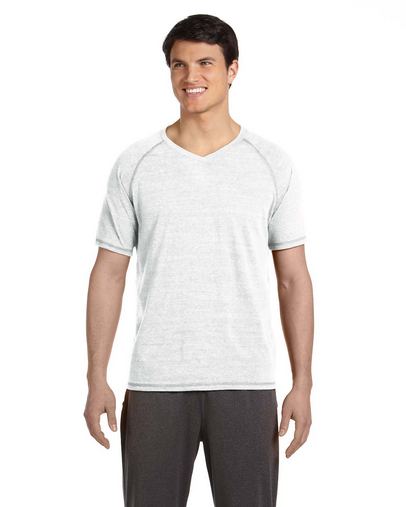 Men's Performance Triblend Short-Sleeve V-Neck T-Shirt