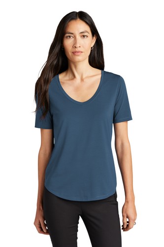Custom Printed Mercer+Mettle Women's Stretch Jersey Relaxed Scoop - MM1017