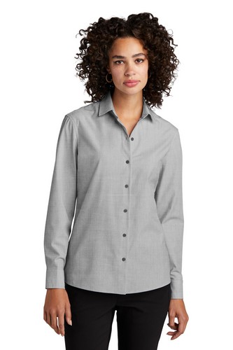 Custom Embroidered Mercer+Mettle Women's Long Sleeve Stretch Woven Shirt - MM2001