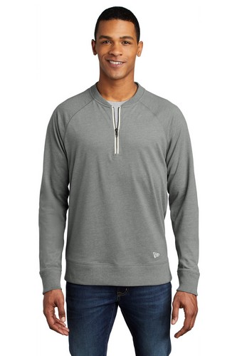 New Era  Sueded Cotton Blend 1/4-Zip Pullover NEA123 
