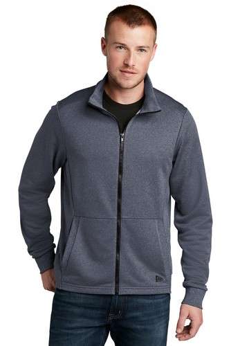 Custom Logo New Era Performance Terry Full-Zip - NEA530