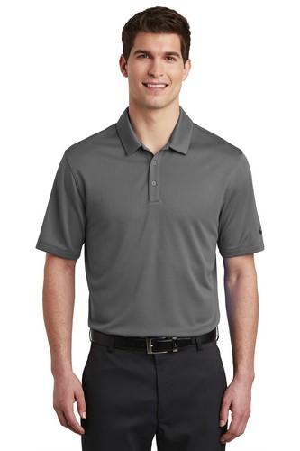 Custom Embroidered Nike Dri-FIT Hex Textured Polo - NKAH6266