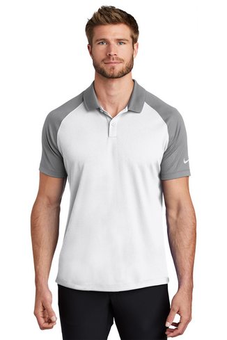 Custom Embroidered Nike Dry Raglan Polo - NKBV6047