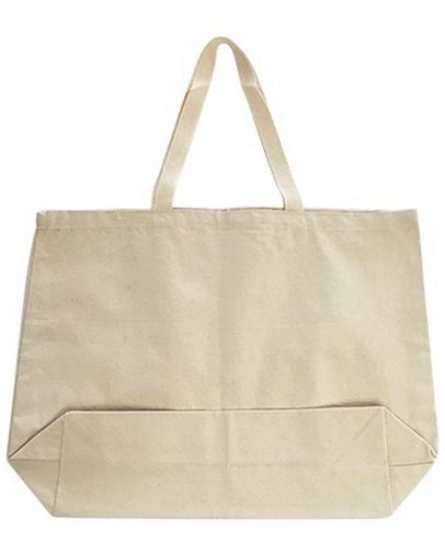  Jumbo 12 oz Gusseted Tote 