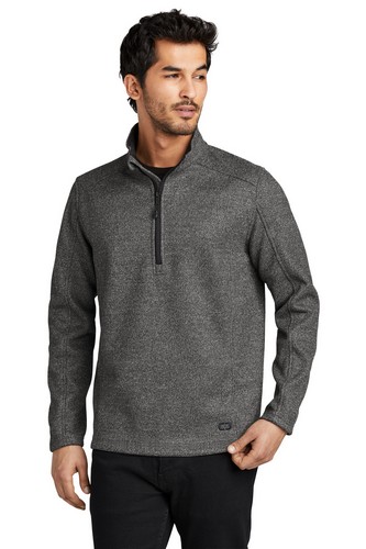Custom Embroidered OGIO Grit Fleece 1/2-Zip - OG729 