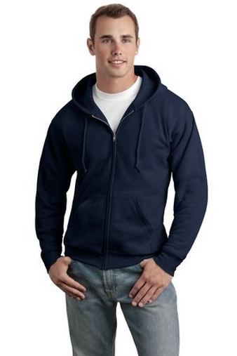 Custom Printed ComfortBlend Full-Zip Hoodie Sweatshirt - Hanes P180