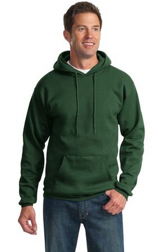 Custom Printed Tall Pullover Hooded Sweatshirt Port & Company PC90HT With Logo