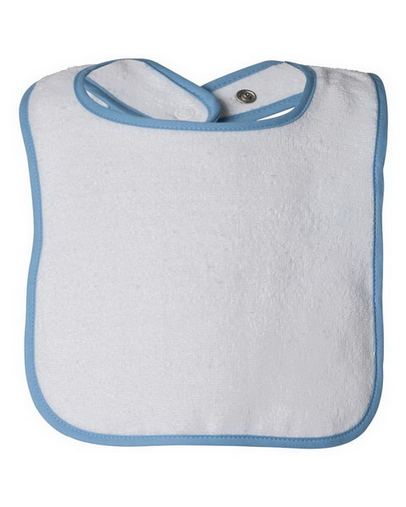 Custom Imprinted Rabbit Skins Infant Terry Snap Bib - 1003