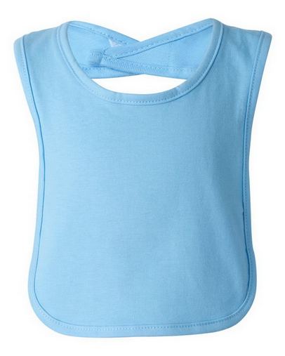 Custom Imprinted Rabbit Skins Infant Jersey Velcro Bib - 1005