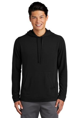 Custom Printed Sport-Tek PosiCharge Tri-Blend Wicking Fleece Hooded Pullover. ST296 with imprint