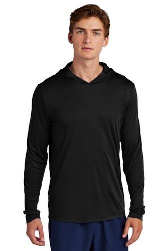  Sport-Tek Posi-UV Pro Long Sleeve Hoodie ST420LSH 