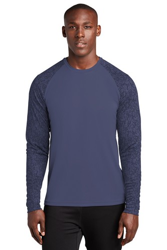 Custom Printed Sport-Tek Long Sleeve Digi Camo Tee - ST460LS