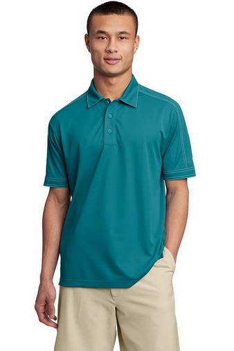 Custom Logo Micropique Sport Wick Polo. ST659 by Sport Tek