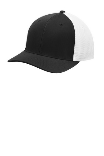 Custom Embroidered Sport-Tek Flexfit Air Mesh Back Cap. STC40 With Logo