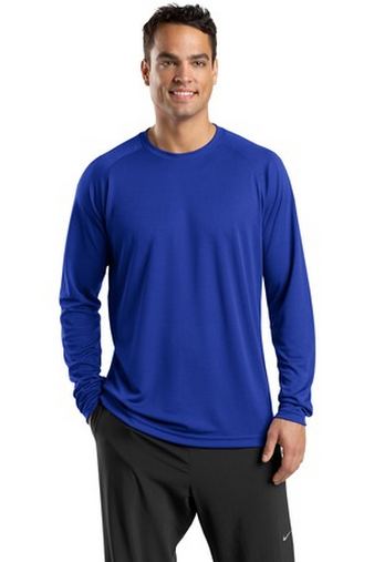 Custom Printed Dry Zone Long Sleeve Raglan T-Shirt Sport-Tek T473LS